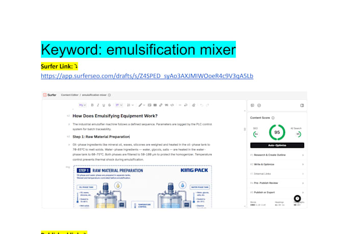 write well researched ai free SEO articles and blogposts